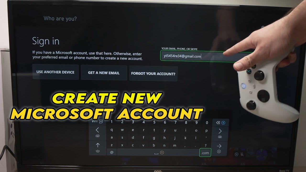 Xbox Series X/S: как создать и добавить новую учетную запись Microsoft