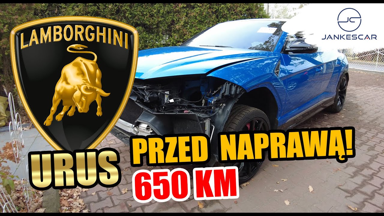 Lamborghini Urus - Szrot za 1 500 000 złotych ? - Szybka prezentacja - Import aut z USA | JANKESCAR