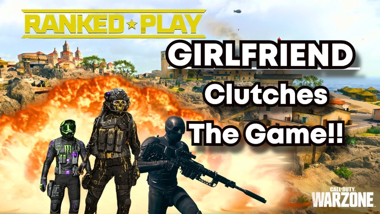 My GF Clutched!! Warzone Resurgence Ranked Play - @StillC0urtn3y - featuring @godfaril