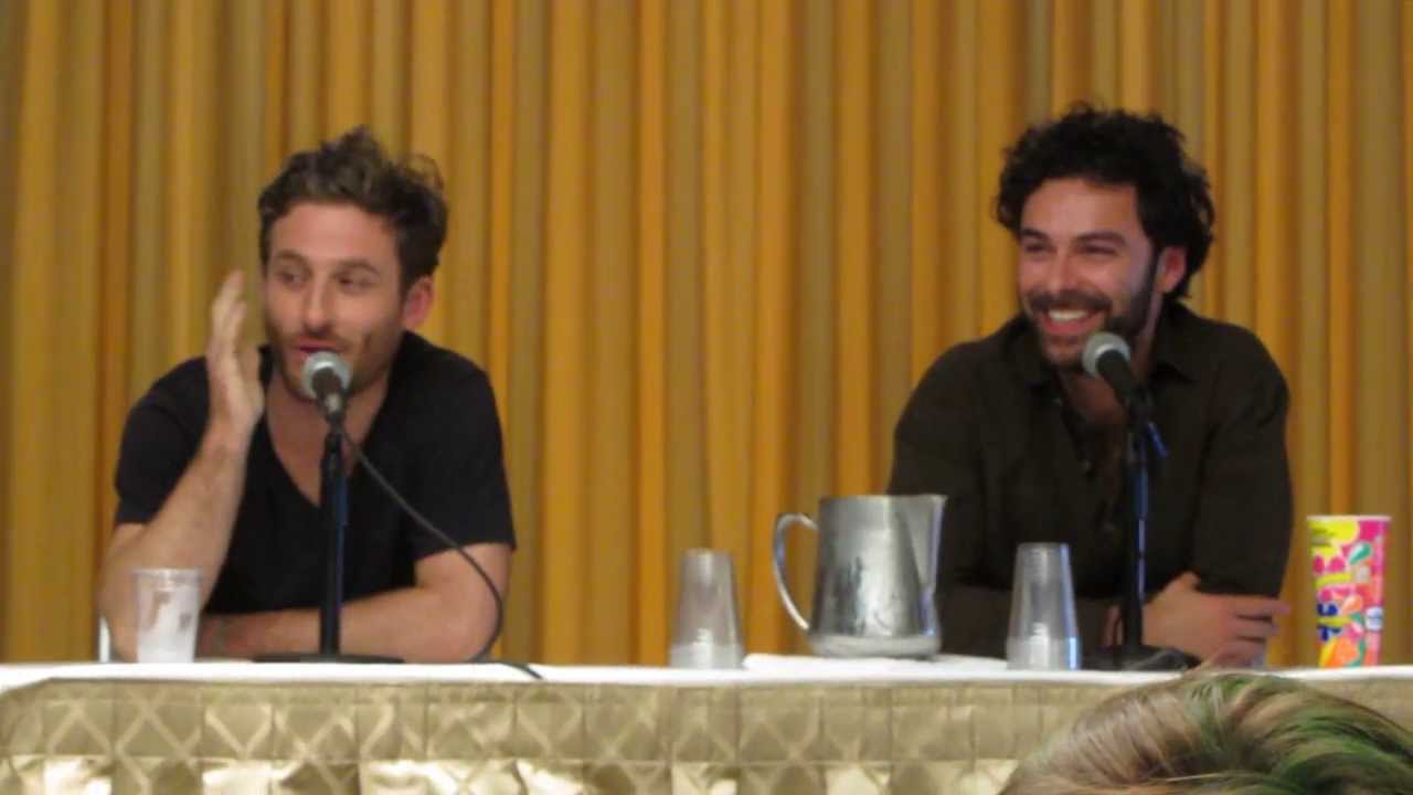 Dean O'Gorman and Aidan Turner at Boston Comic Con / Sun 08.04.13