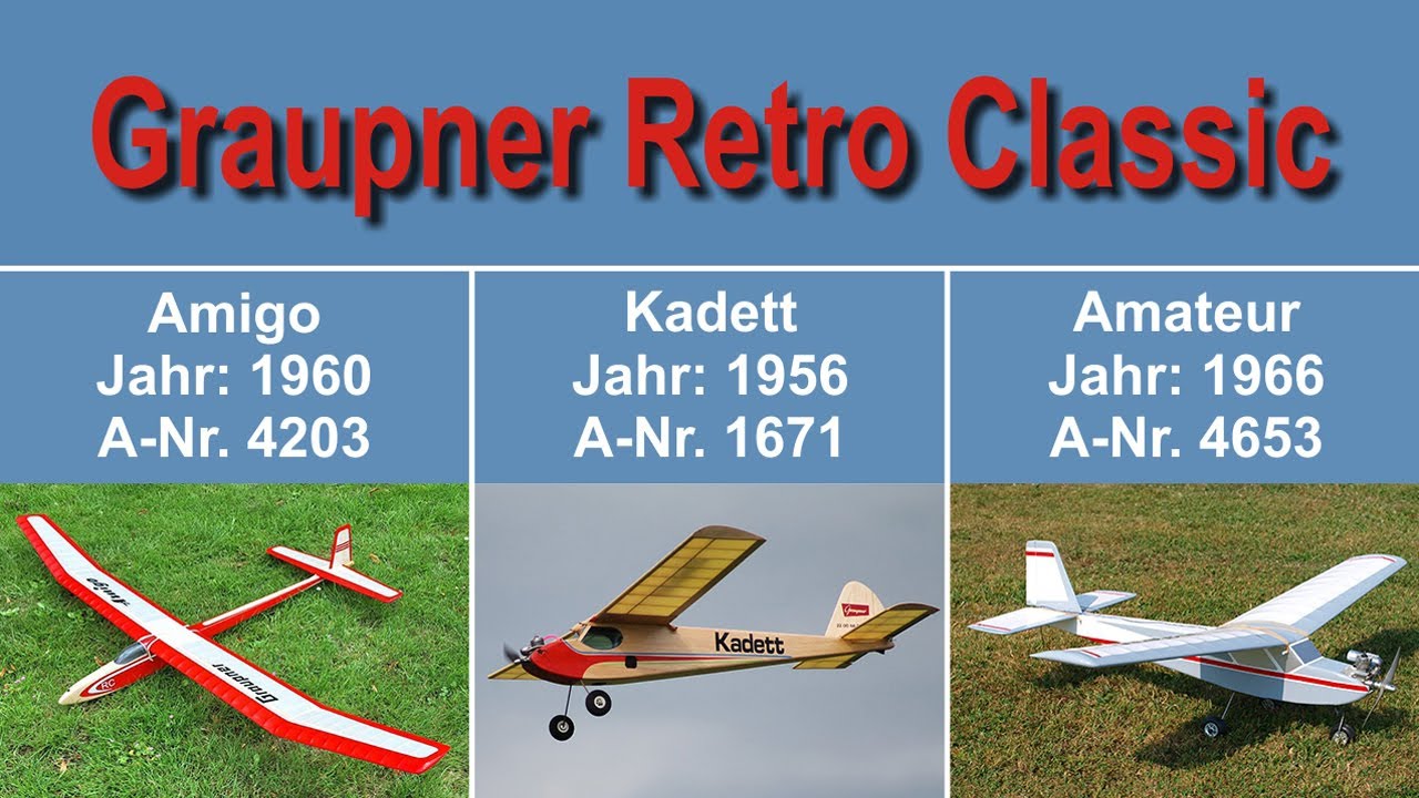 Graupner Retro Amigo Kadett Amateur