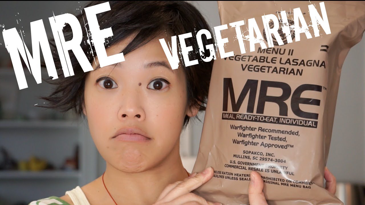 Vegetarian MRE Menu 11: Vegetable Lasagna -- tasting a Meal, Ready-to-Eat