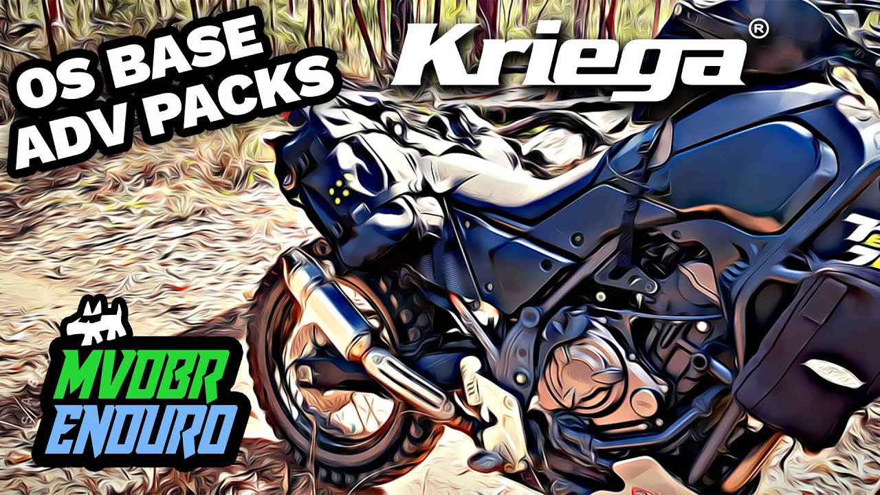 Kriega OS Base Combo Adventure Pack Soft Panniers First Look: Tenere 700