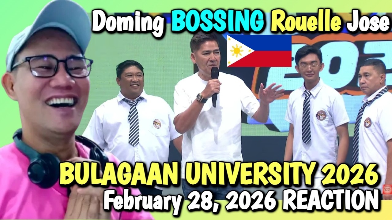 Dominador x BOSSING x Rouelle x Jose - Bulagaan University 2026 REACTION