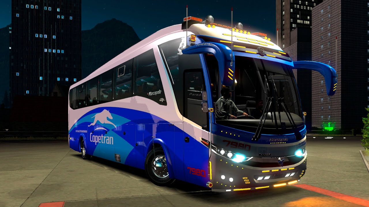 ¡MARCOPOLO G7 FULL ILUMINADO! - Rumbo a la COSTA | Euro Truck Simulator 2