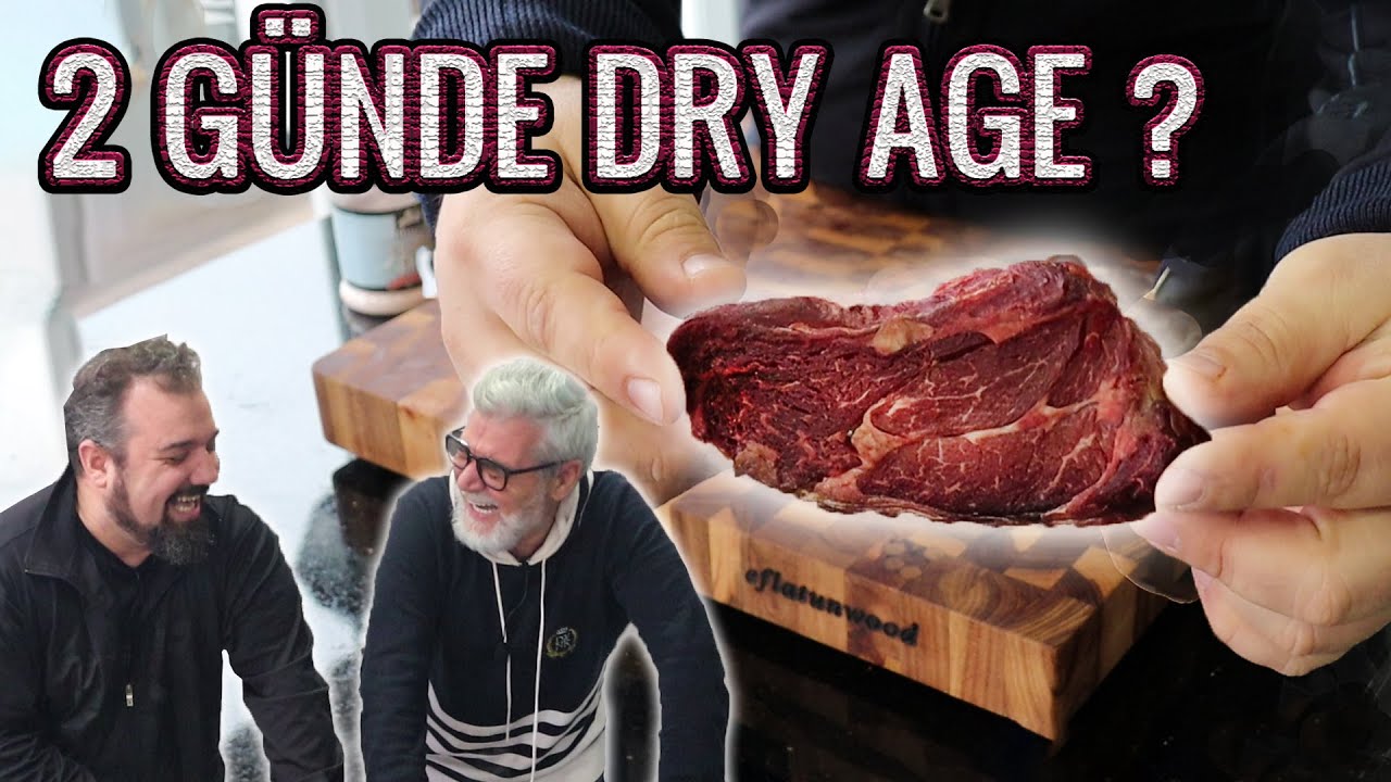 2 GÜNDE DRY AGE? (Dry Age vs Sahte Dry Age ) (Et Lezzetlendirme ) (Taze Etle Balık Sosu Deneyi)