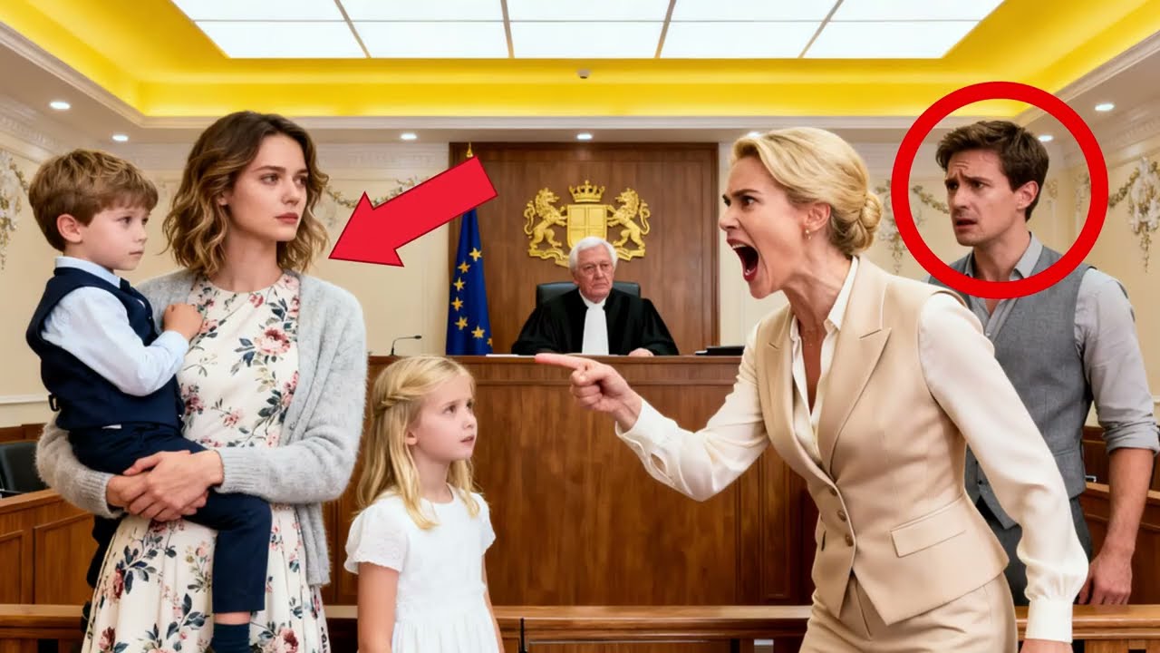 She Arrived With Twins at the Hearing… Then the Judge Exposed a Secret No One Expected!
