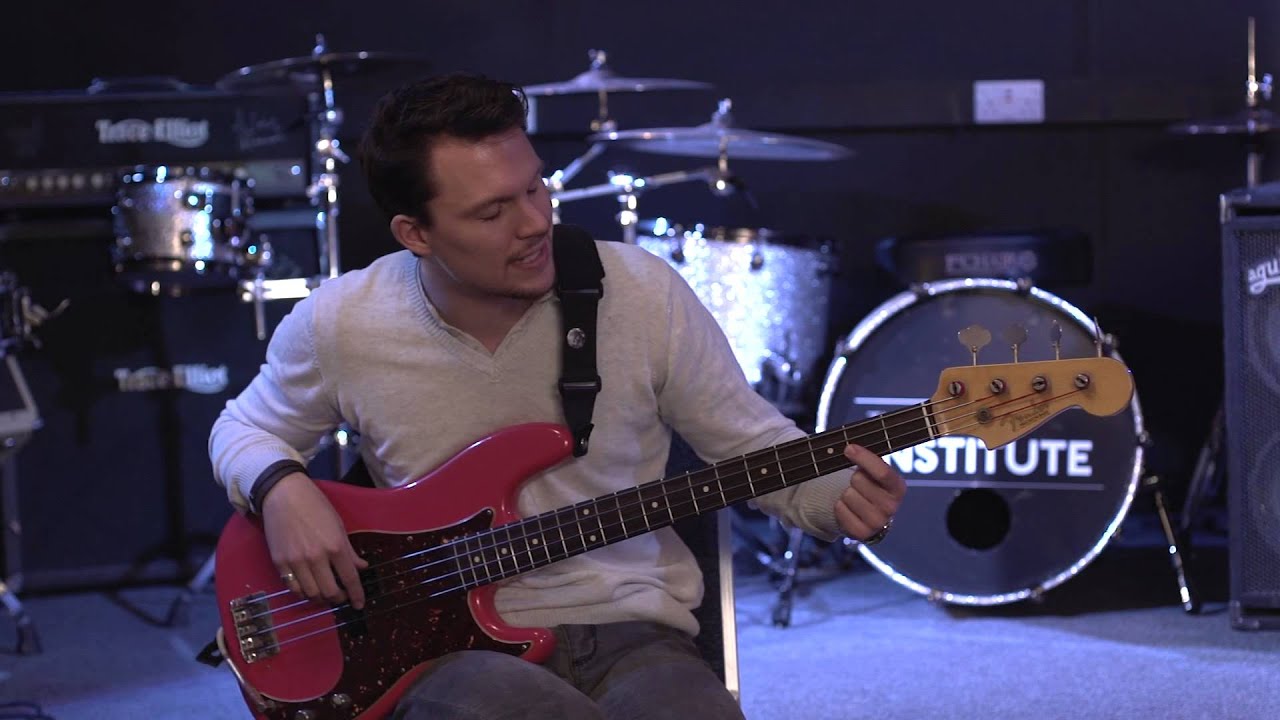String muting exercises - How to play bass guitar lesson six