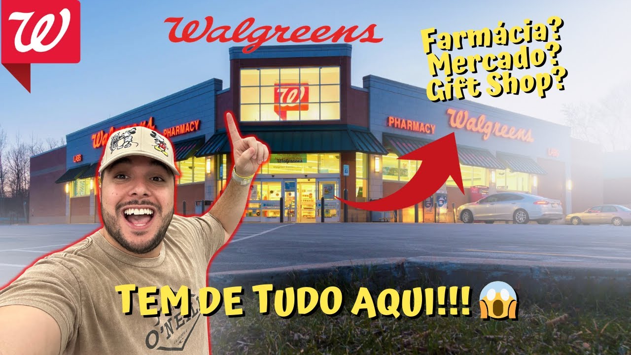 SURREAL!!! a MAIOR Farmácia dos Estados Unidos🇺🇸 - Será que tem de tudo mesmo? 🤔