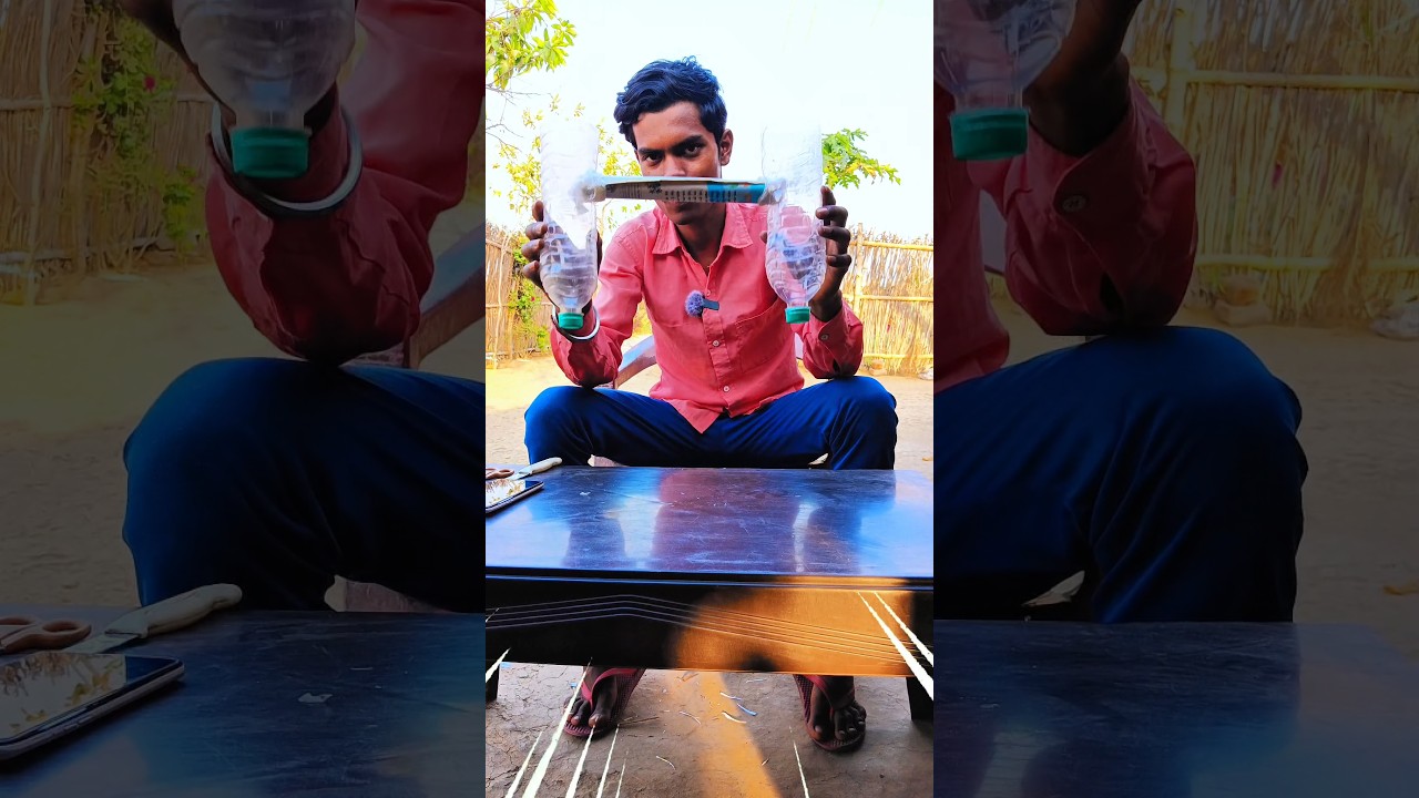 We Make A Bottle Speaker 🔊 | #ytshorts #shorts #experimnent