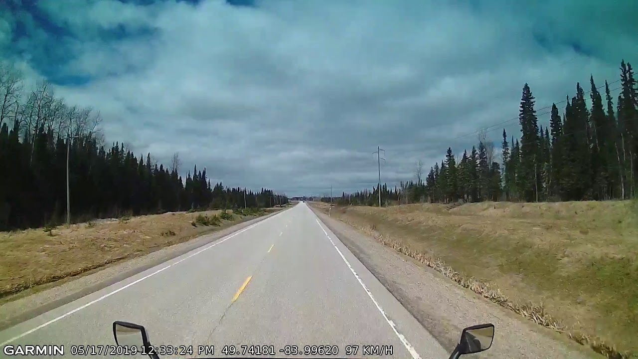 Hearst, Ontario near miss