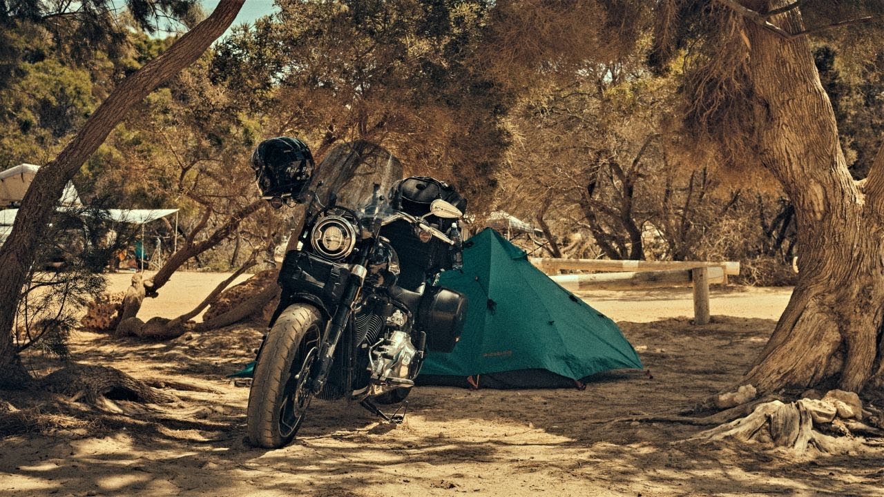 Camping on a Harley Davidson Sport Glide + Q&A!