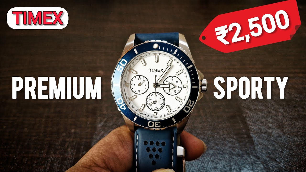 Budget Omega Speedometer & Tissot PR516 Looks? Best Timex TW000Z603 Watch Under - ₹2500