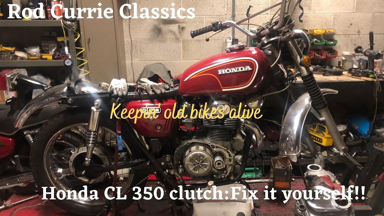 Honda CL350 Scrambler Clutch problem? Fix it yourself!