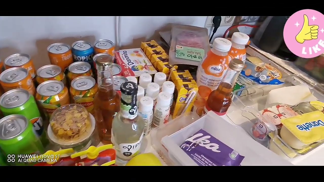 Aux courses avec moi + clean with me & rangement de frigo 🛒🛒🍓🍌