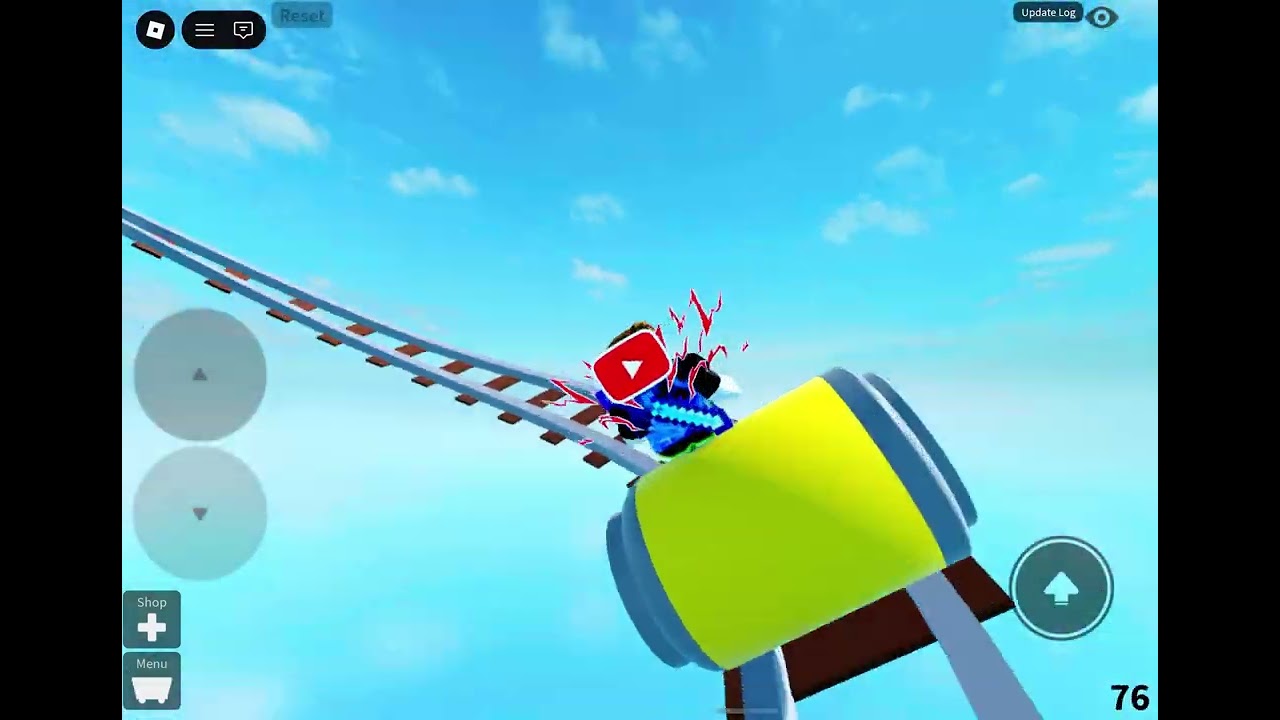 Create a cart ride | Vivaan drop the Soda Duck off a high place (Roblox) 🥤🦆