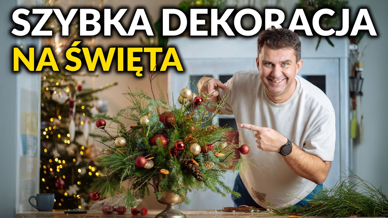 Super szybka dekoracja na Boże Narodzenie. Gdzie można ja postawić?