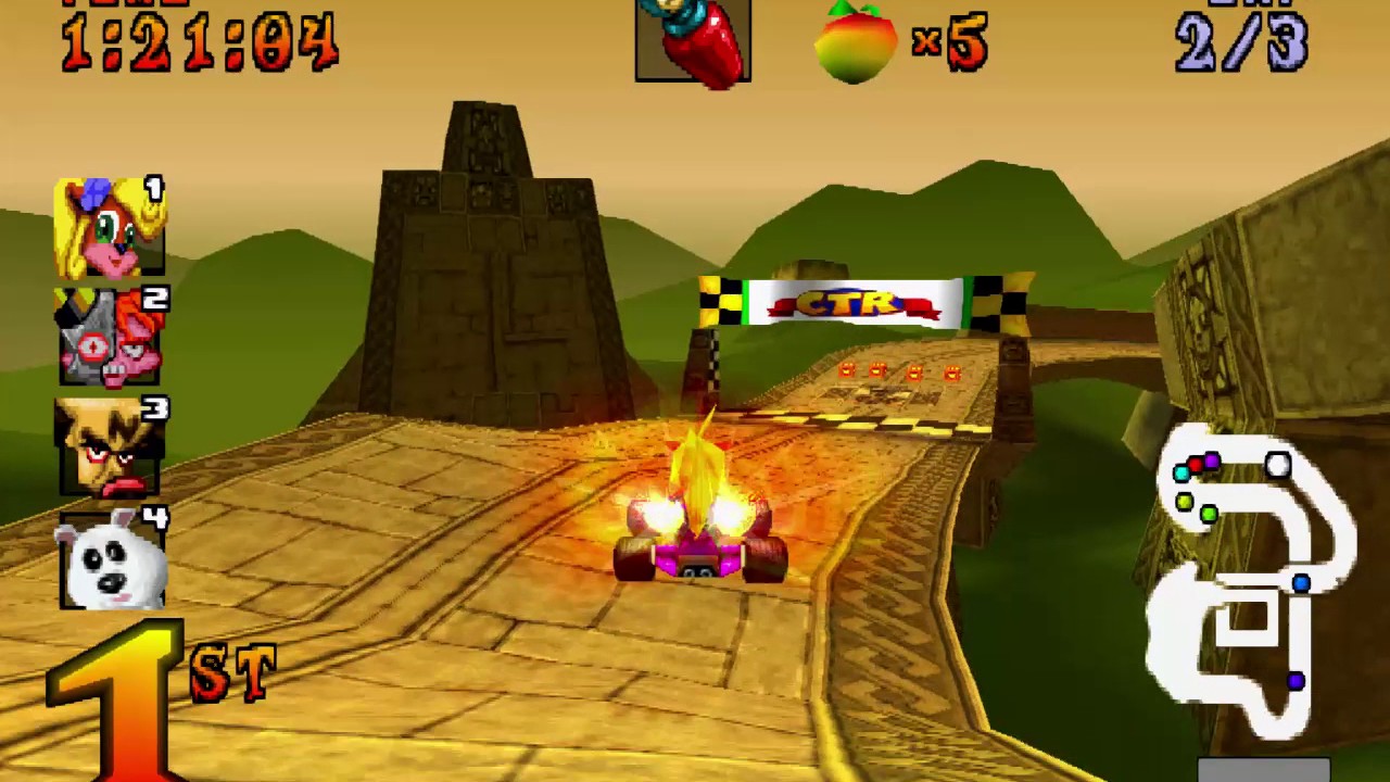 Crash Team Racing: jogando no super hard mode na terceira copa