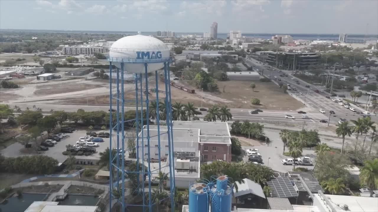 Fort Myers plans pavilion, new signs to replace iconic IMAG water tower
