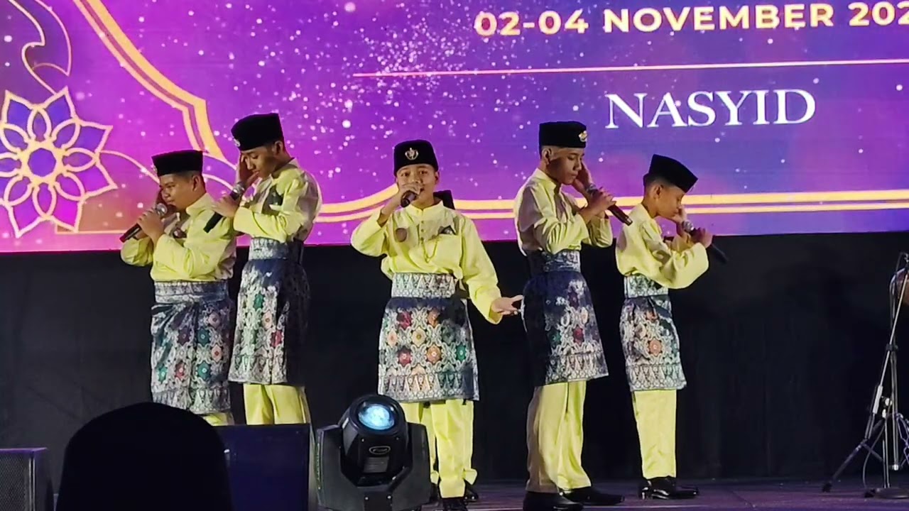 Persembahan Nasyid Lelaki mewakili Negeri Pahang ke MIISRA PERINGKAT KEBANGSAAN 2025