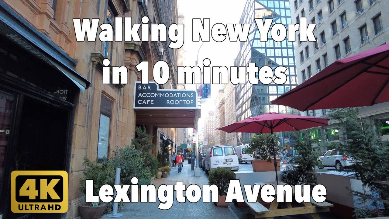 【4K】Walking New York #180 | Lexington Avenue | From 34th St to 23rd St | Midtown Manhattan