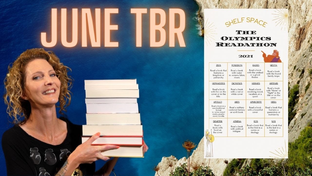 June 2021 TBR || The Olympics Readathon - the One TBR to rule them ALL (and win!)