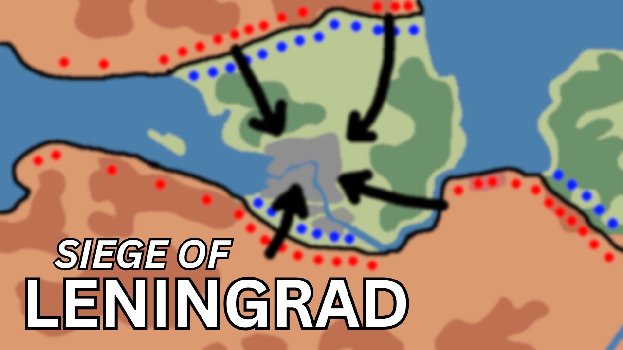 Siege of Leningrad 1941 – But in War of Dots