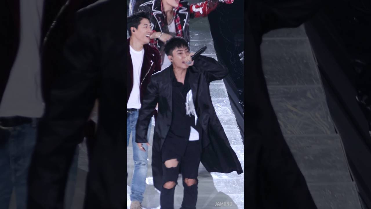 [직캠/FANCAM] 161001 부산원아시아페스티벌 젝스키스(Sechs Kies) - 사나이 가는 길(폼생폼사) (은지원) 직캠