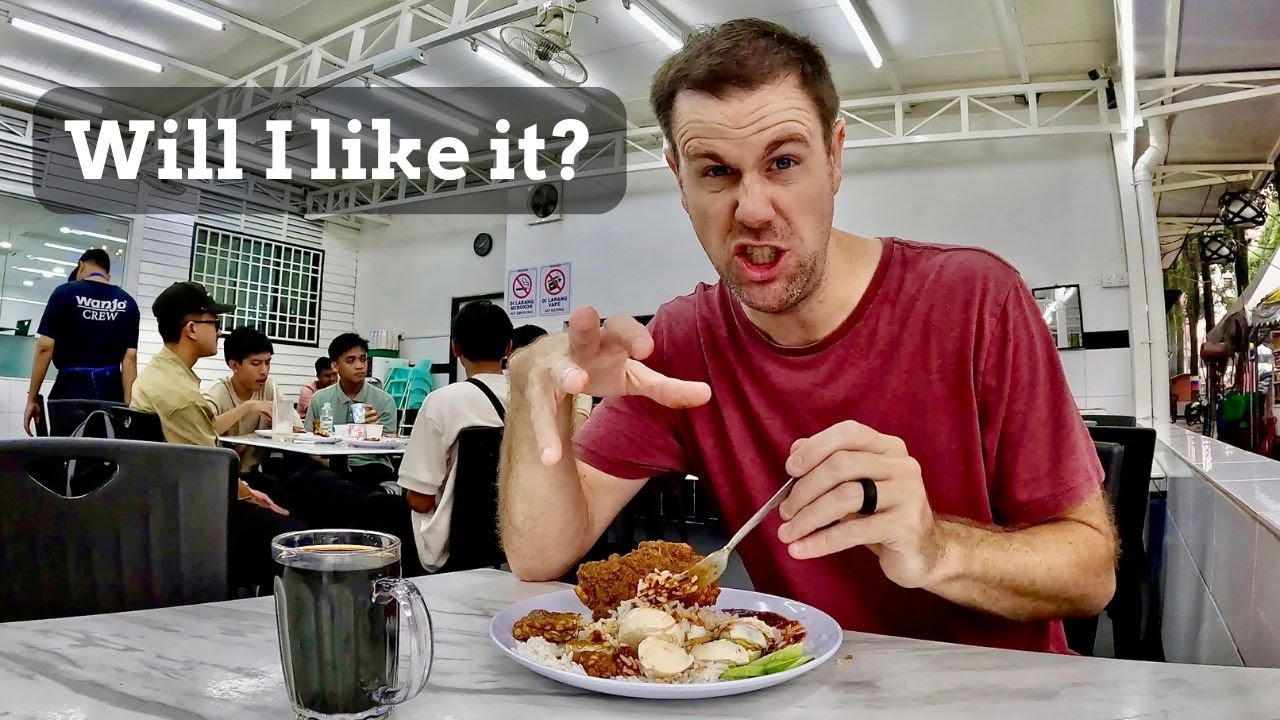 I didn't like NASI LEMAK....then I went to KAMPUNG BARU in KUALA LUMPUR 🇲🇾