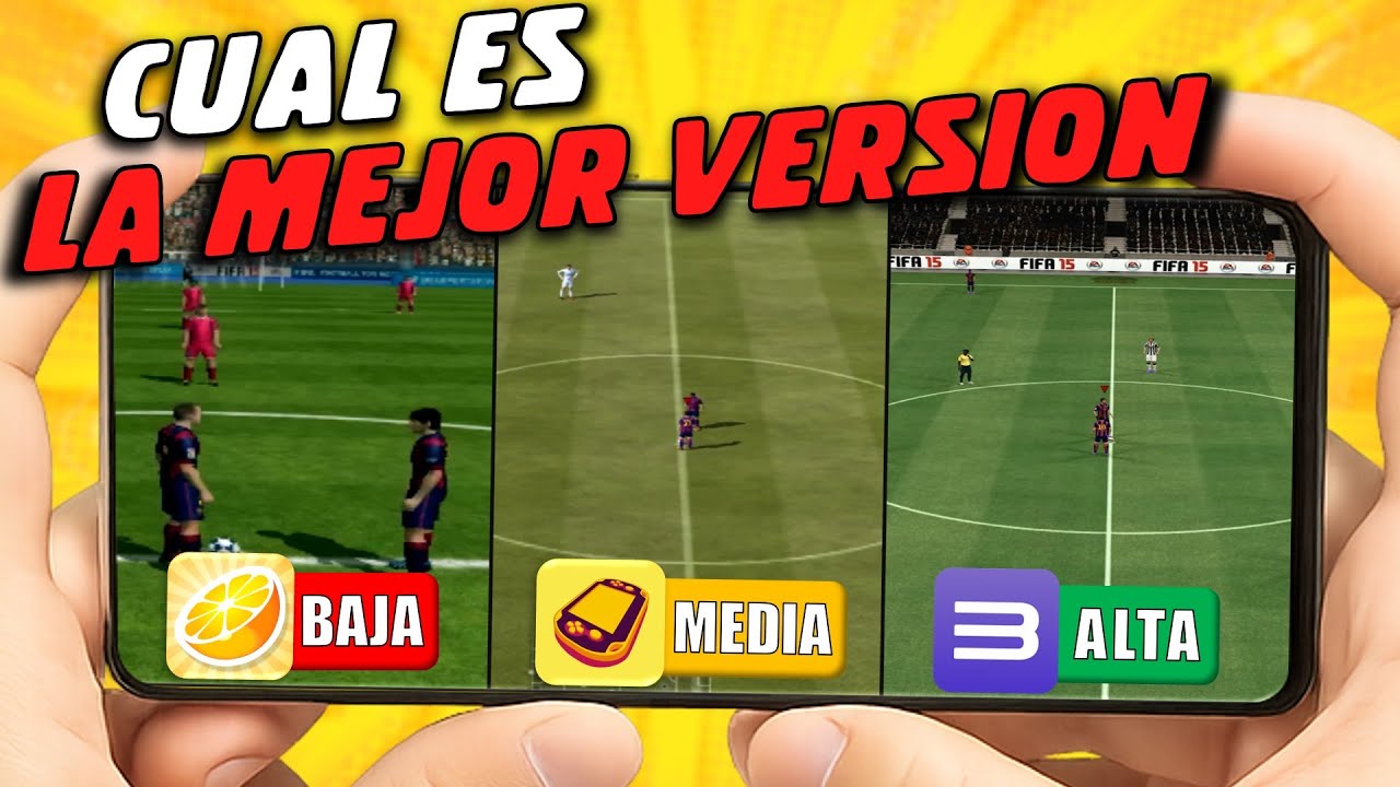 🔥 FIFA 15 en 5 emuladores Para Android 📱🎮