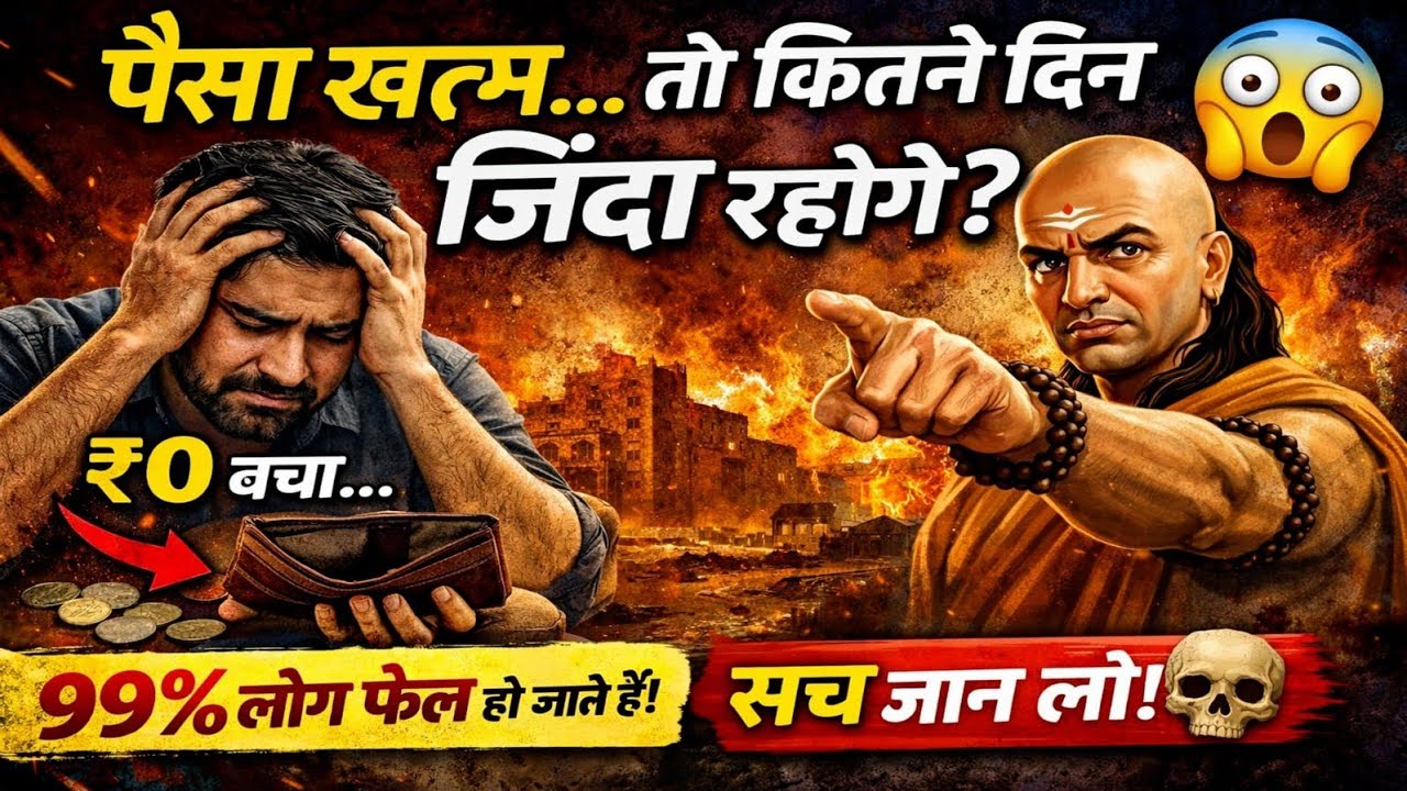 👉 “अगर आज पैसे खत्म हो जाए तो क्या होगा? | Chanakya Niti Reality Check (Must Watch)”
