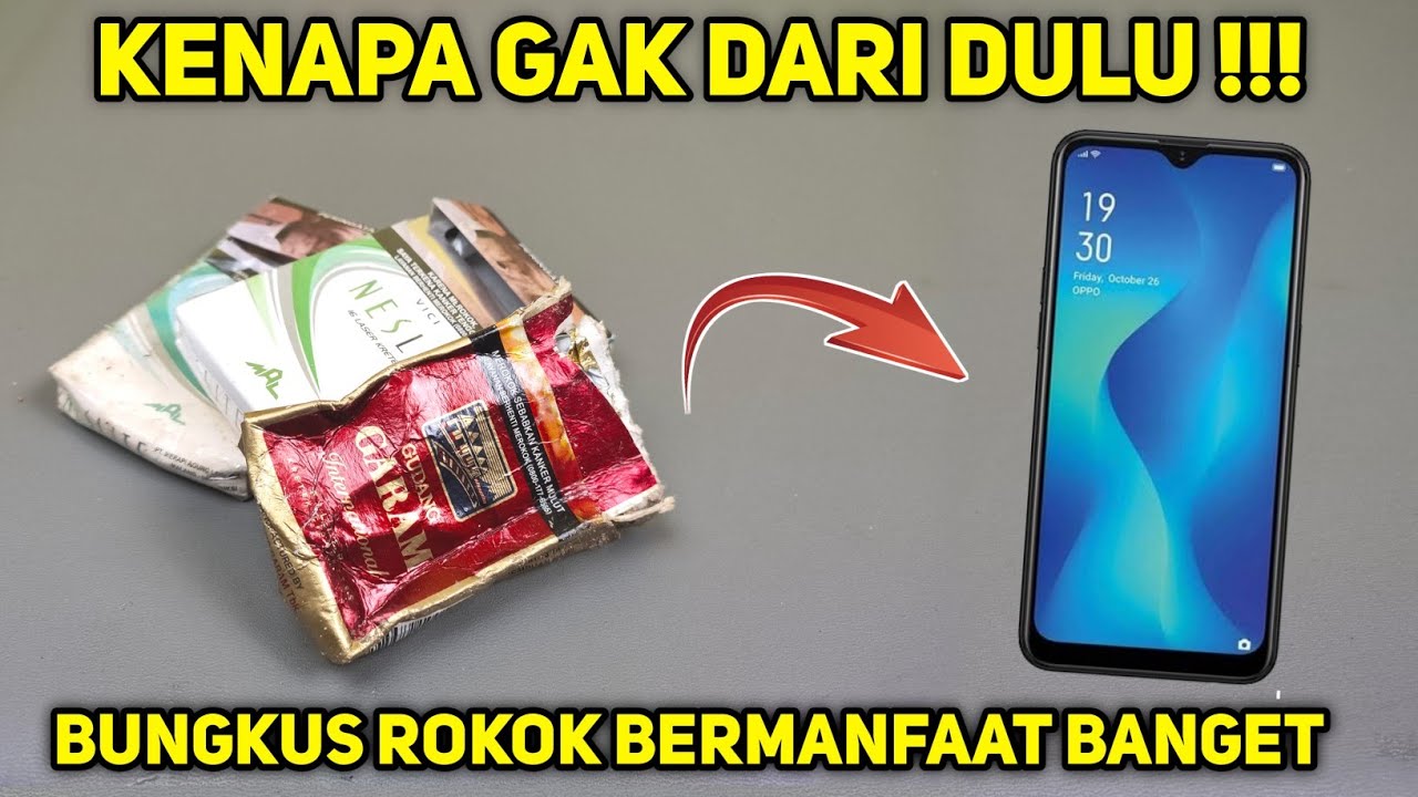 SETELAH NONTON WAJIB CARI BUNGKUS ROKOK ! Karena berguna banget