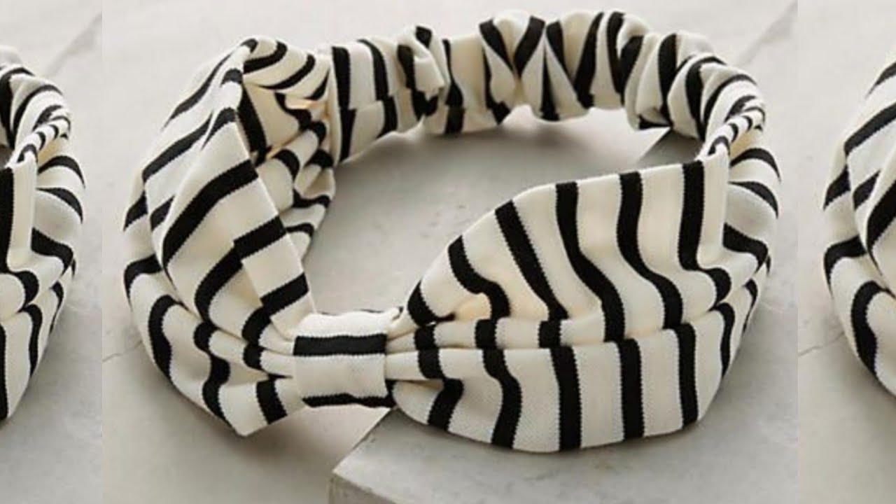 Diadema Turbante - Easy Hair Band  Making