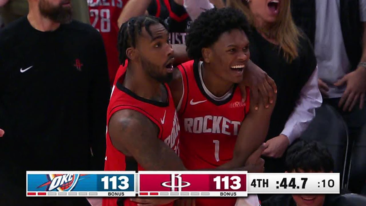 Rockets vs Thunder MUST-SEE ENDING UNCUT 🔥 | December 1, 2024