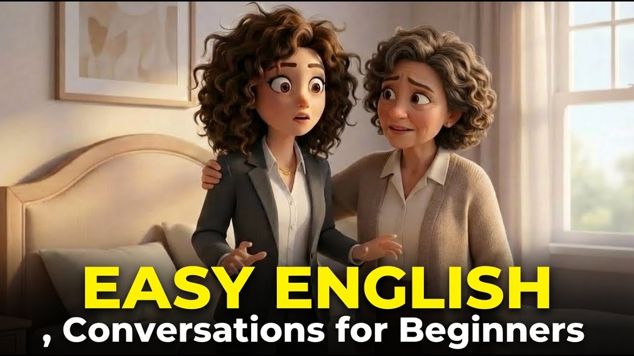Learn English with Slow Animated Conversation | Easy English for Beginners