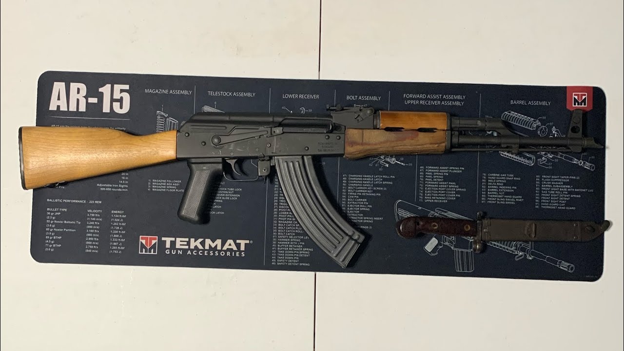 The WASR 10/63 Romanian take on the AK