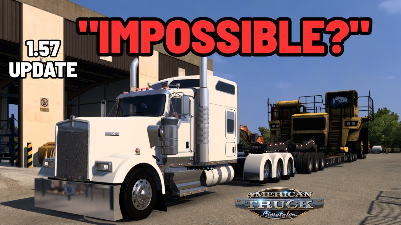 Can I Make It? Hauling the Heaviest Dump Truck in American Truck Simulator