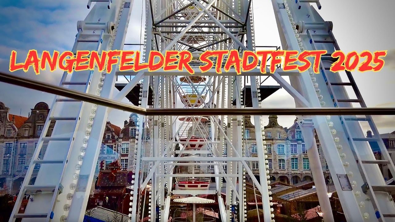 Langenfeld 2025 🎡 Stadtfest mit viel Musik, Vereinen, Kirmes und Proklamation des Traditionspaares 🧸