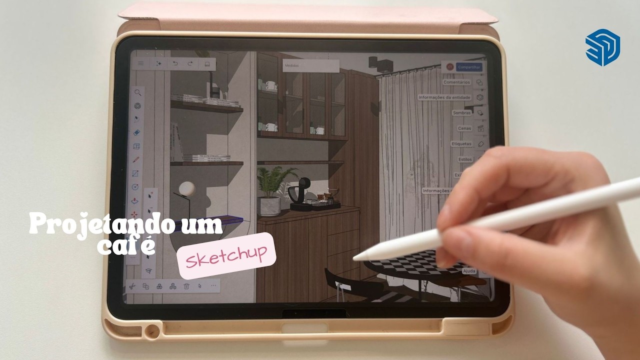 SketchUp para iPad: Projeto na Prática | Aula Completa