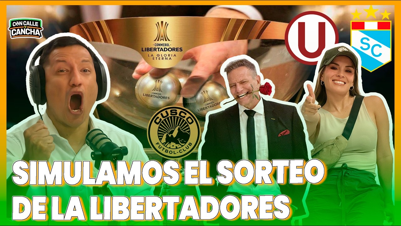SIMULAMOS el SORTEO de la COPA LIBERTADORES 2026 ¿QUÉ grupos LES tocará a la 'U', CRISTAL Y CUSCO?