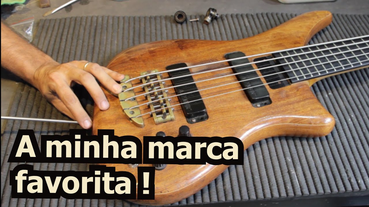 A minha marca favorita de contrabaixos: Alembic - Brunelli Luthier