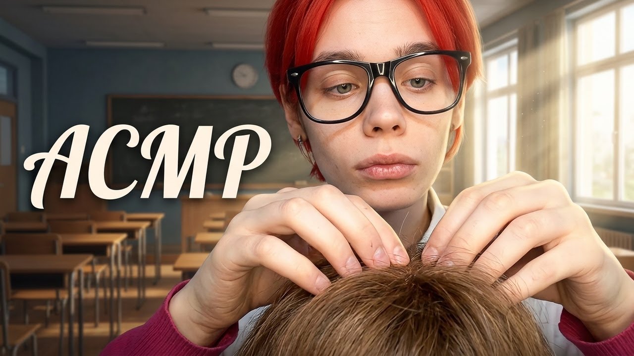 АСМР Шкільна Медсестра Перевірить Твою Голову👩‍⚕️🪳