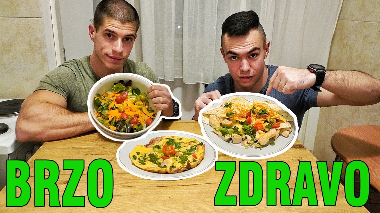 3 ZDRAVA obroka za MANJE od 15 minuta!