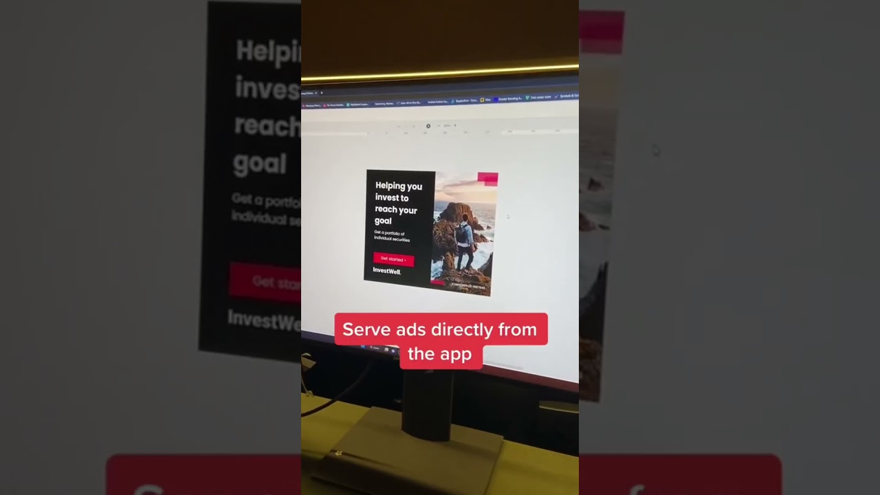 Design Tool for Creating Ads Automatically