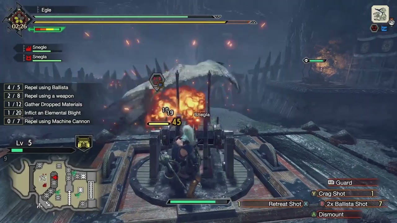 Monster Hunter Rise Walkthrough - 88 - Urgent Quest - Serpent God of Wind