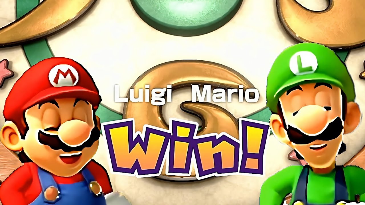 Mario Party Superstars Mario vs Luigi (All Duel Minigames CPU Master)