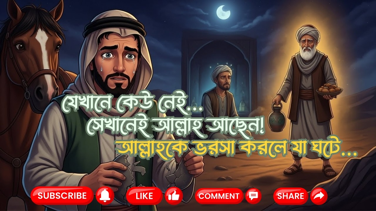 যেখানে কেউ ছিল না, সেখানেই আল্লাহ ছিলেন | The Power of Tawakkul | Ahamed's Story