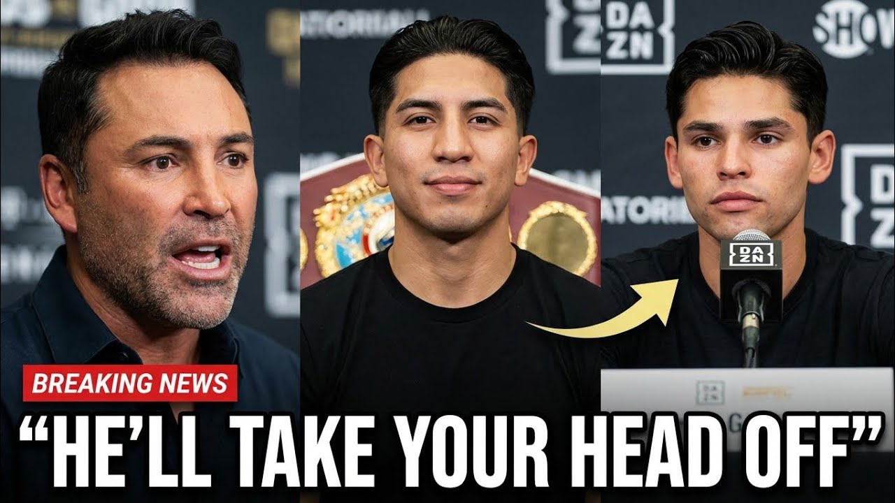 “HE WILL K*LL YOU!” — Oscar De La Hoya Confronts Ryan Garcia Over Mario Barrios
