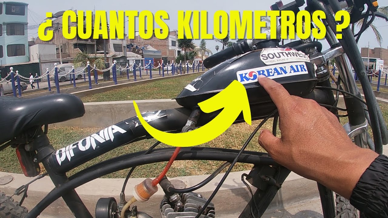 Cuantos Kilómetros Rinde Una TANQUEADA de Bicimoto