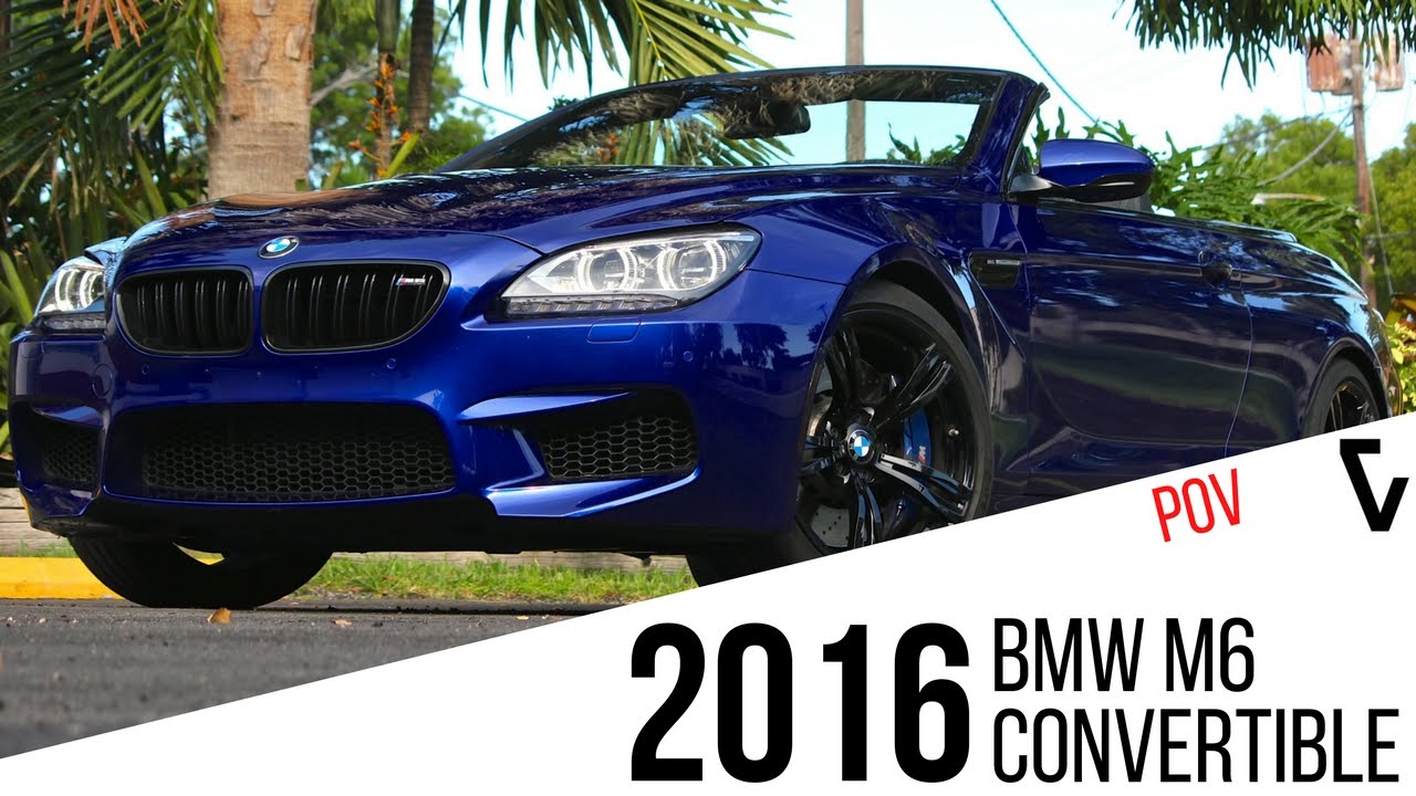2016 BMW M6 Convertible POV Test Drive 0-60 | Veluxity
